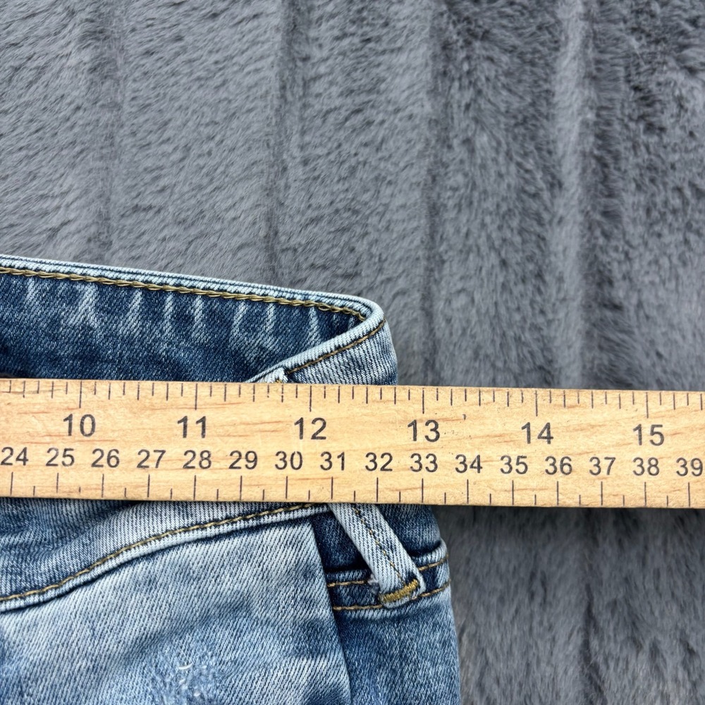 True Religion Halle Mid Rise Super Skinny Jeans Light Wash Size 25 - Picture 2 of 10